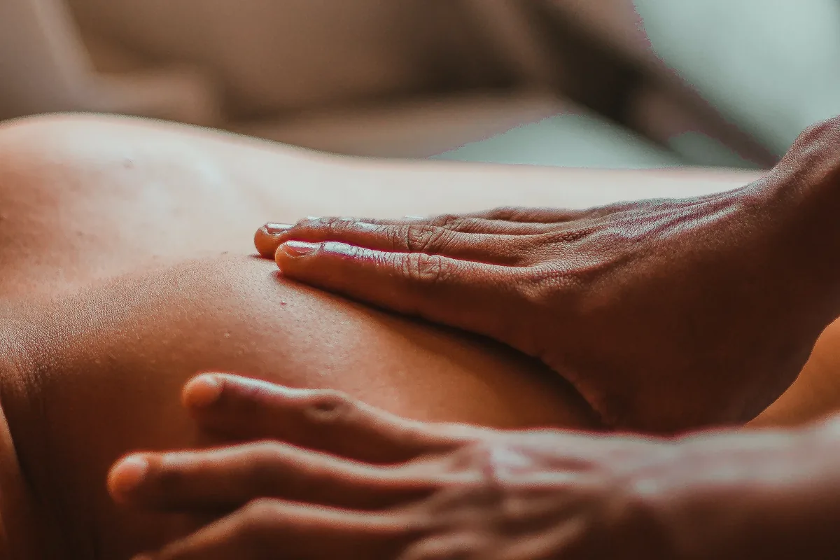 Massage relaxant du dos, spa